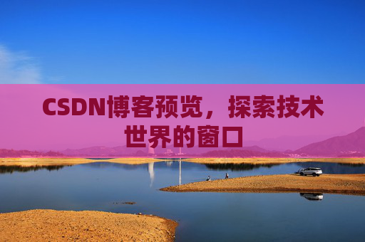 CSDN博客预览,探索技术世界的窗口